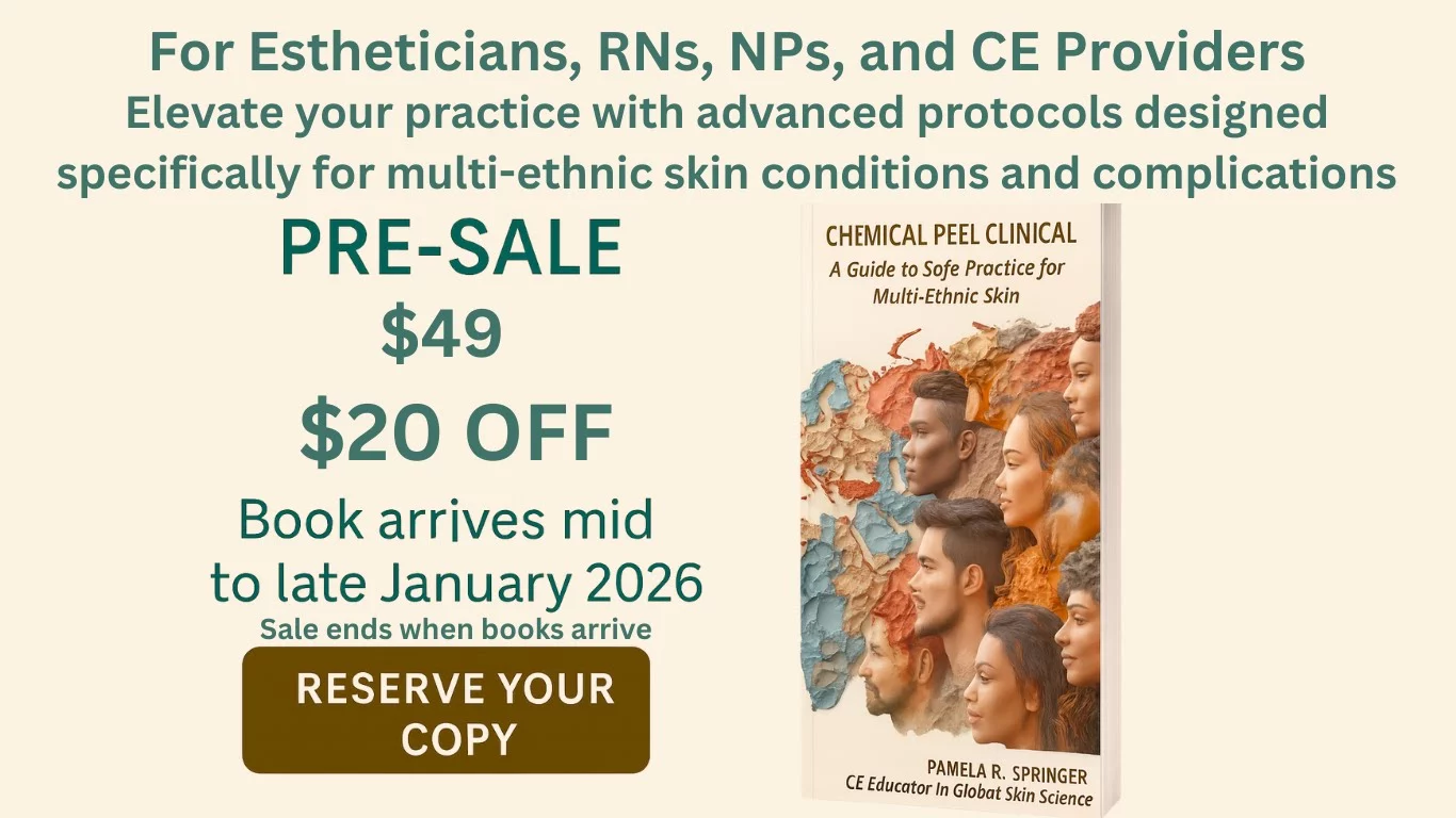 Chemical Peel Clinical Manual Pre-Sale